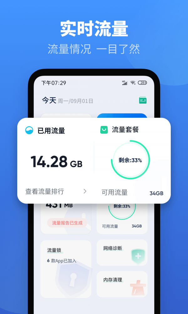 每日流量下载